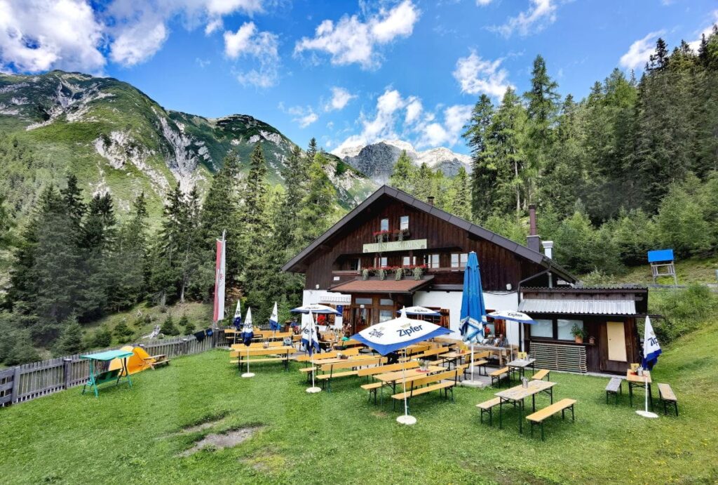 Wanderziel Lehnberghaus - Einkehr und Übernachtung in der Mieminger Kette